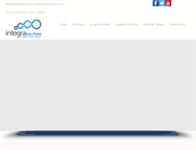 Tablet Screenshot of integrasolutions.mx